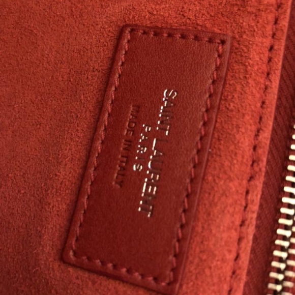 Saint Laurent Cabas Rive Gauche New W/ Tag Croc Em - Picture 4 of 8